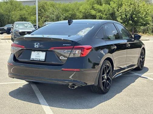 Crystal Black Pearl 2024 Honda Civic Sport