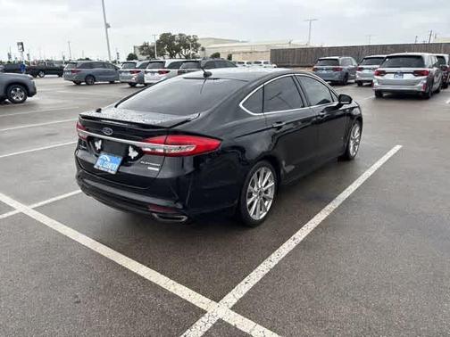 Shadow Black 2017 Ford Fusion Platinum