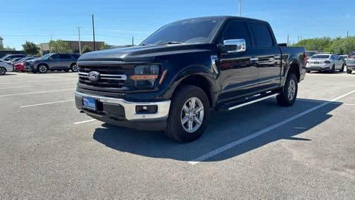 Agate Black Metallic 2024 Ford F-150 XLT