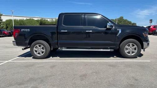 Agate Black Metallic 2024 Ford F-150 XLT