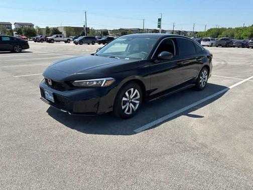 Black 2026 Honda Civic LX