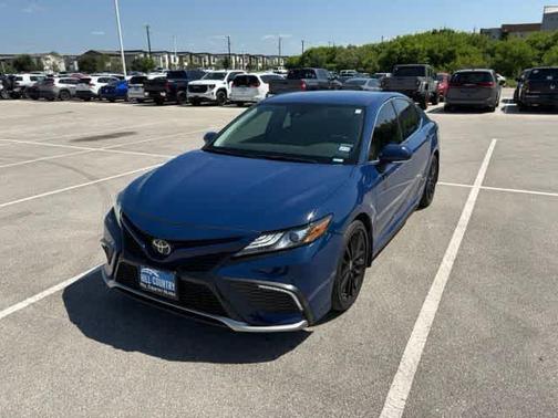 Blue 2023 Toyota Camry XSE