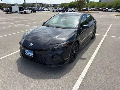 Midnight Black Metallic 2026 Toyota Camry SE