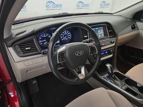 Scarlet Red 2019 Hyundai SONATA SEL