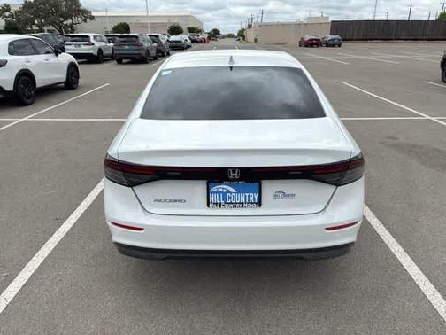 White 2025 Honda Accord LX