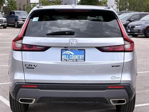 Solar Silver Metallic 2026 Honda CR-V Hybrid Sport-L
