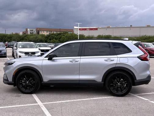 Solar Silver Metallic 2026 Honda CR-V Hybrid Sport-L