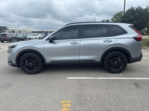 Solar Silver Metallic 2026 Honda CR-V Hybrid Sport-L