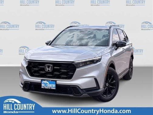 Solar Silver Metallic 2026 Honda CR-V Hybrid Sport-L