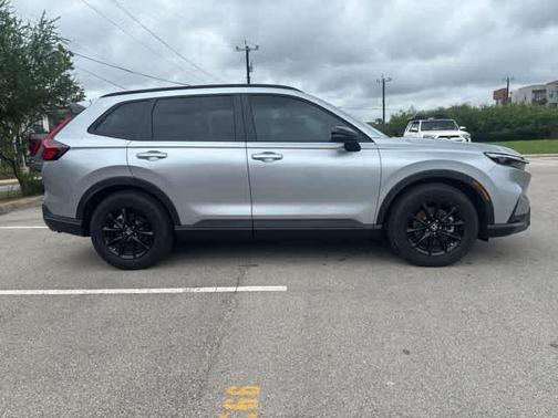 Solar Silver Metallic 2026 Honda CR-V Hybrid Sport-L