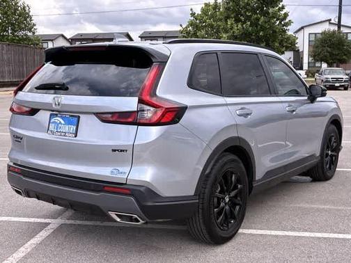 Solar Silver Metallic 2026 Honda CR-V Hybrid Sport-L