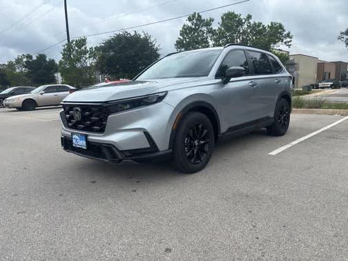 Solar Silver Metallic 2026 Honda CR-V Hybrid Sport-L