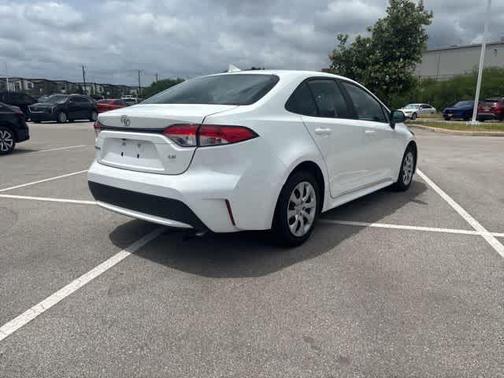 White 2022 Toyota Corolla LE