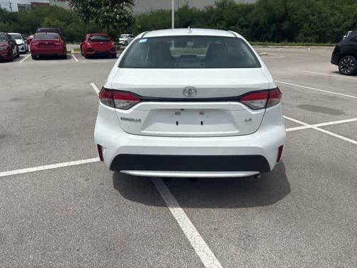 White 2022 Toyota Corolla LE