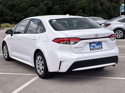 White 2022 Toyota Corolla LE