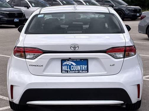 White 2022 Toyota Corolla LE
