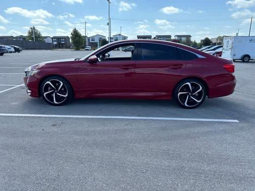 Red 2018 Honda Accord Sport
