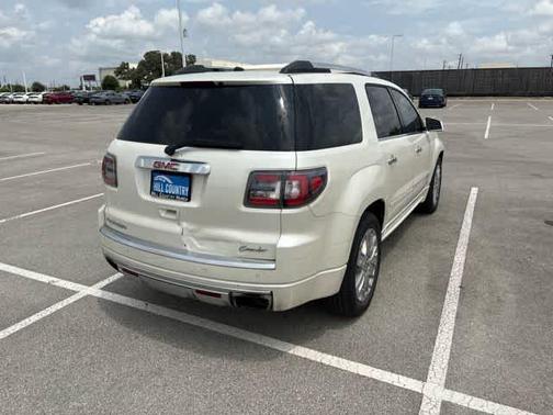 White Diamond Tri-Coat 2014 GMC Acadia Denali