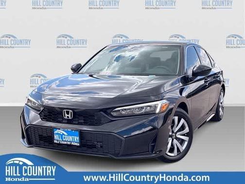 Crystal Black Pearl 2026 Honda Civic LX