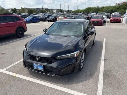 Crystal Black Pearl 2026 Honda Civic LX