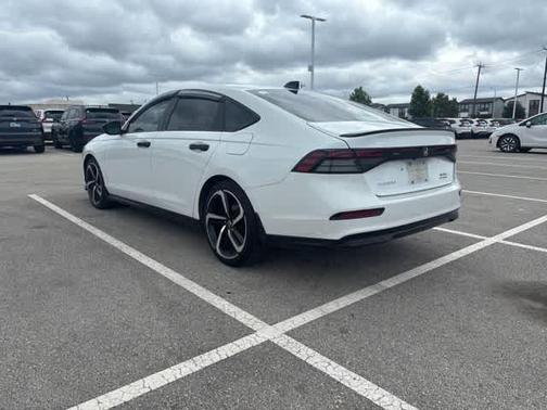 Platinum White Pearl 2024 Honda Accord Hybrid Sport