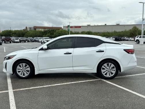 Cloud White 2025 Nissan Sentra S