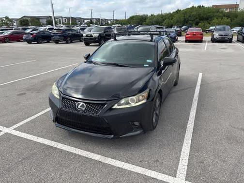 Obsidian Black 2012 Lexus CT 200h Premium