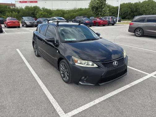 Obsidian Black 2012 Lexus CT 200h Premium