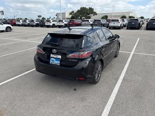 Obsidian Black 2012 Lexus CT 200h Premium