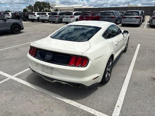 Wimbledon White 2015 Ford Mustang GT 50 Years Limited Edition