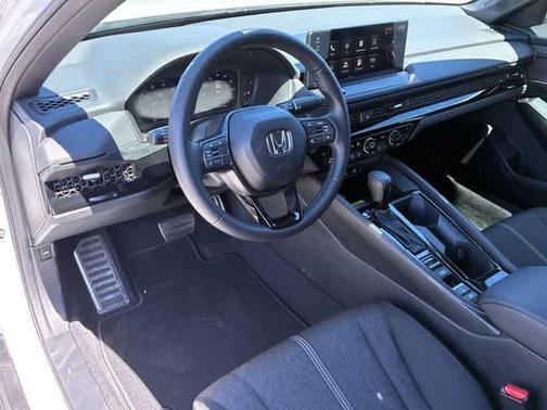 White 2025 Honda Accord Hybrid Sport