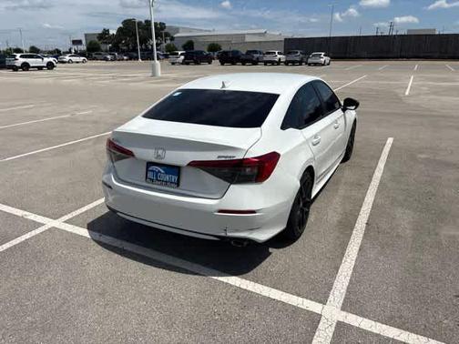 Platinum White Pearl 2024 Honda Civic Sport
