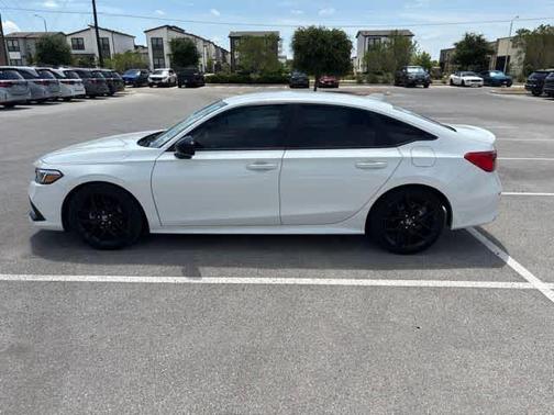 Platinum White Pearl 2024 Honda Civic Sport