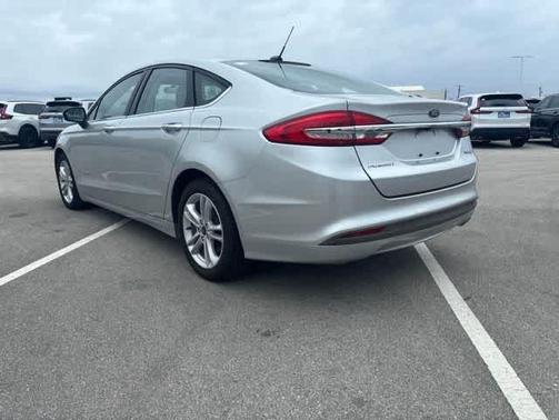 Ingot Silver Metallic 2018 Ford Fusion Hybrid S