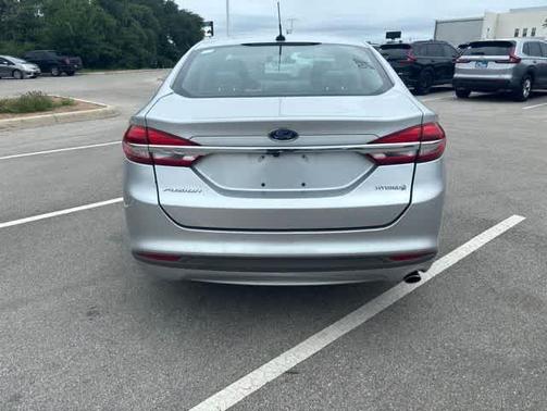 Ingot Silver Metallic 2018 Ford Fusion Hybrid S