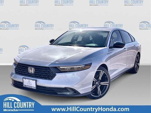 Beige 2026 Honda Accord Hybrid Sport