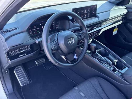 Beige 2026 Honda Accord Hybrid Sport