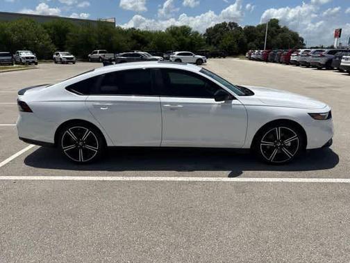 Beige 2026 Honda Accord Hybrid Sport