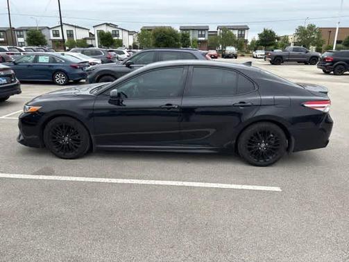 Midnight Black Metallic 2020 Toyota Camry SE Nightshade