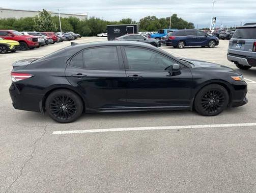 Midnight Black Metallic 2020 Toyota Camry SE Nightshade
