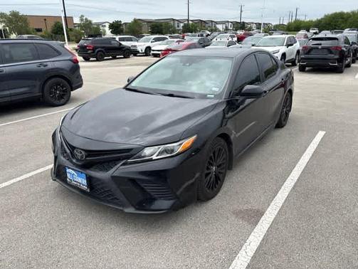 Midnight Black Metallic 2020 Toyota Camry SE Nightshade