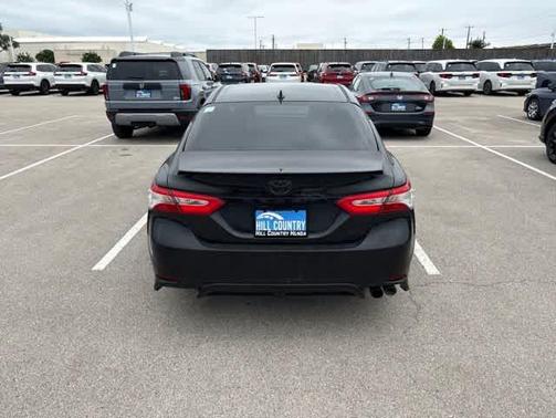 Midnight Black Metallic 2020 Toyota Camry SE Nightshade
