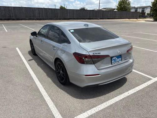 Silver 2026 Honda Civic Hybrid
