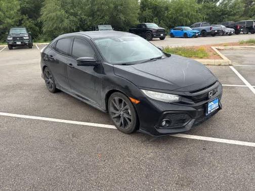 Black 2017 Honda Civic Sport Touring