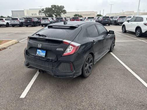 Black 2017 Honda Civic Sport Touring
