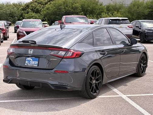 Meteorite Gray Metallic 2025 Honda Civic Sport