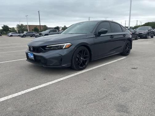 Meteorite Gray Metallic 2025 Honda Civic Sport