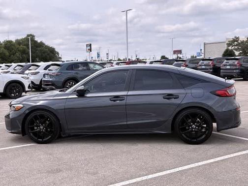 Meteorite Gray Metallic 2025 Honda Civic Sport