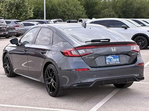 Meteorite Gray Metallic 2025 Honda Civic Sport