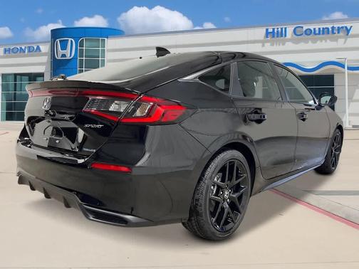 Crystal Black Pearl 2026 Honda Civic Hybrid Sport